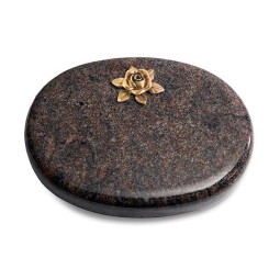 Grabstein Rondo/Himalaya Rose 4 (Bronze)