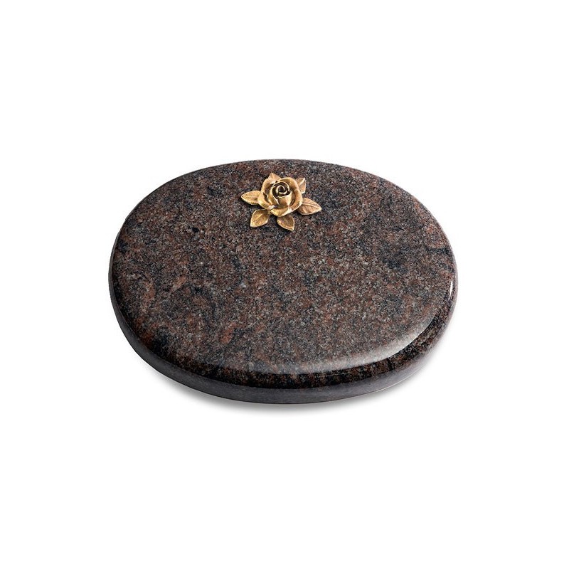 Grabstein Rondo/Himalaya Rose 4 (Bronze)