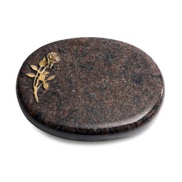 Grabstein Rondo/Himalaya Rose 6 (Bronze)