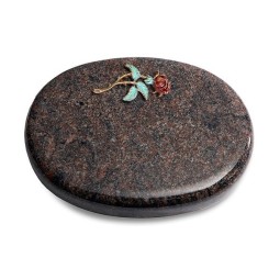 Grabstein Rondo/Himalaya Rose 2 (Color)