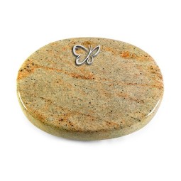 Grabstein Rondo/Kashmir Papillon (Alu)