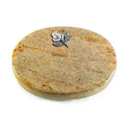 Grabstein Rondo/Kashmir Rose 3 (Alu)