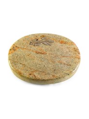 Grabstein Rondo/Kashmir Ähren 1 (Bronze)