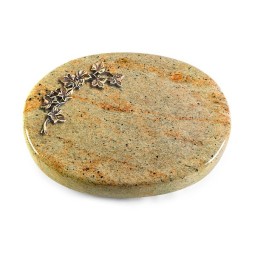 Grabstein Rondo/Kashmir Efeu (Bronze)