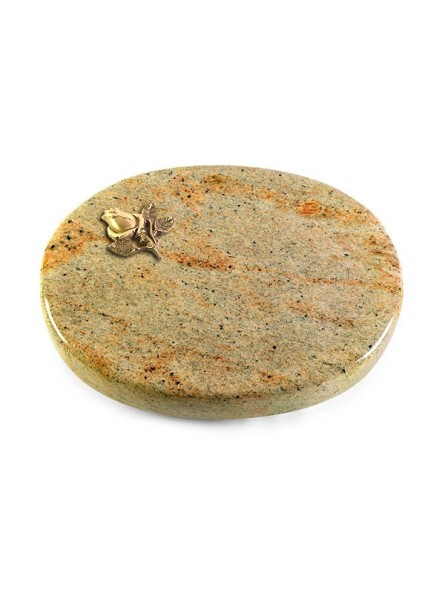 Grabstein Rondo/Kashmir Rose 3 (Bronze)