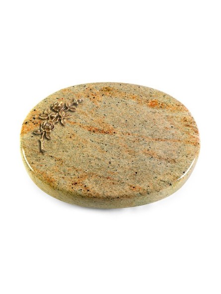 Grabstein Rondo/Kashmir Rose 5 (Bronze)