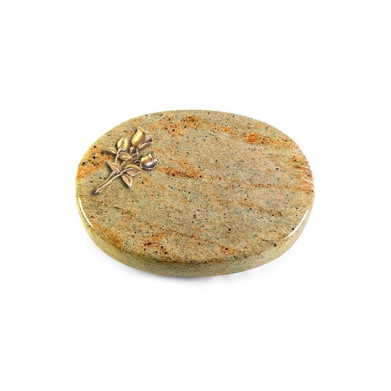Grabstein Rondo/Kashmir Rose 11 (Bronze)