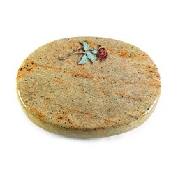 Grabstein Rondo/Kashmir Rose 2 (Color)