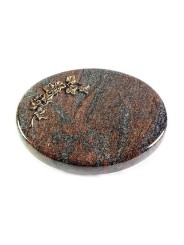 Grabstein Rondo/Paradiso Efeu (Bronze)