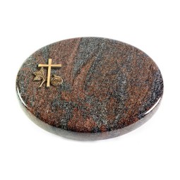 Grabstein Rondo/Paradiso Kreuz 1 (Bronze)