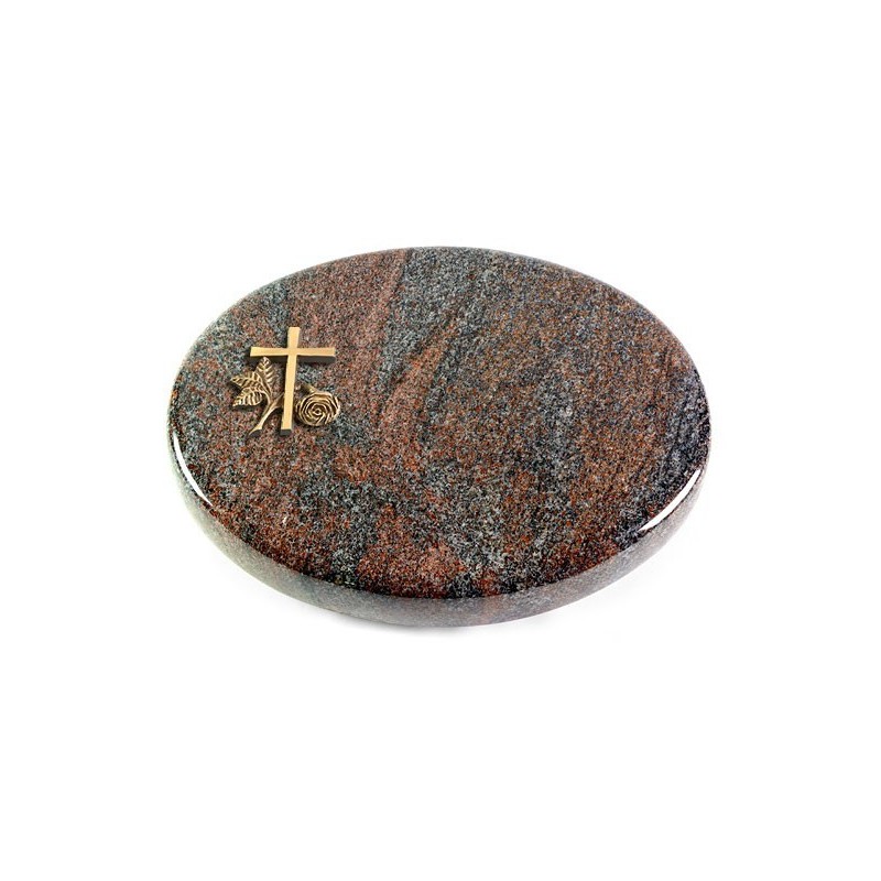 Grabstein Rondo/Paradiso Kreuz 1 (Bronze)