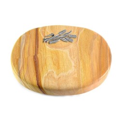 Grabstein Rondo/Rainbow Ähren 1 (Alu)