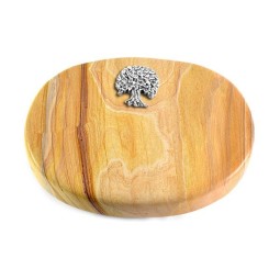 Grabstein Rondo/Rainbow Baum 3 (Alu)