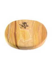 Grabstein Rondo/Rainbow Rose 4 (Bronze)