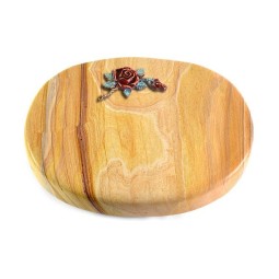 Grabstein Rondo/Rainbow Rose 1 (Color)