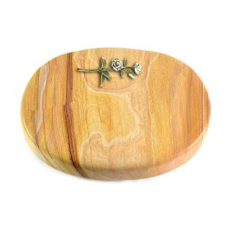 Grabstein Rondo/Rainbow Rose 8 (Color)