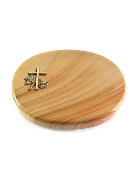 Grabstein Rondo/Woodland Kreuz 1 (Bronze)