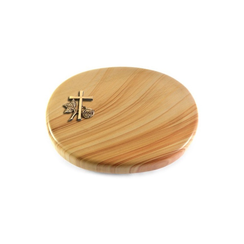 Grabstein Rondo/Woodland Kreuz 1 (Bronze)