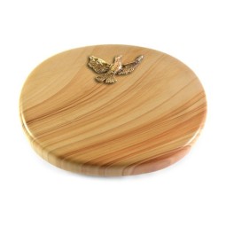 Grabstein Rondo/Woodland Taube (Bronze)