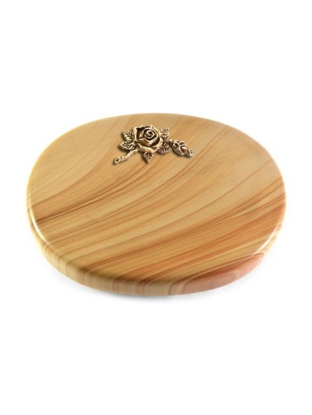 Grabstein Rondo/Woodland Rose 1 (Bronze)