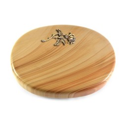 Grabstein Rondo/Woodland Rose 2 (Bronze)