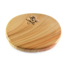 Grabstein Rondo/Woodland Rose 4 (Bronze)