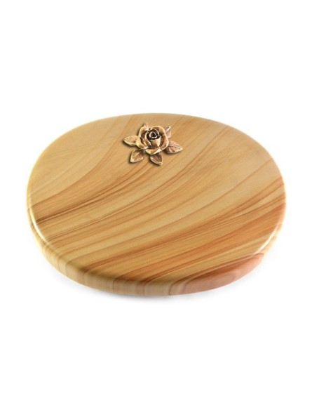 Grabstein Rondo/Woodland Rose 4 (Bronze)