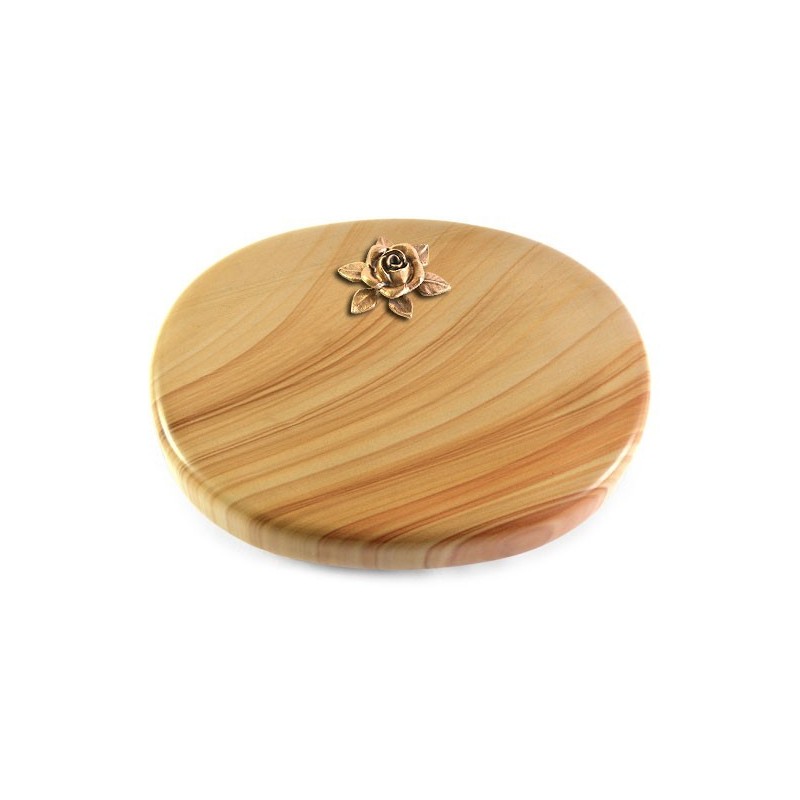 Grabstein Rondo/Woodland Rose 4 (Bronze)