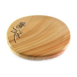 Grabstein Rondo/Woodland Rose 6 (Bronze)