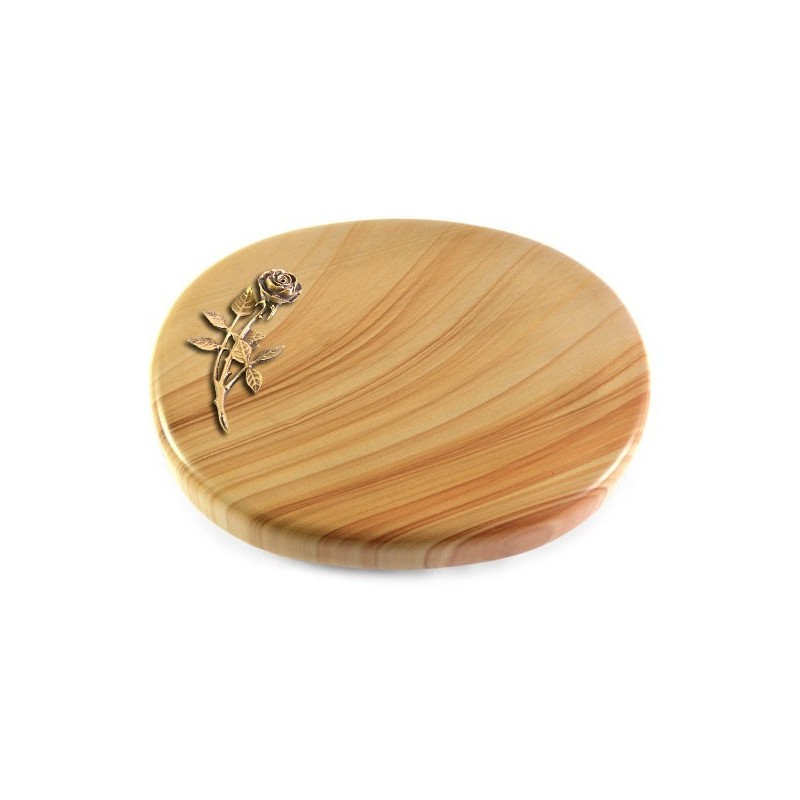 Grabstein Rondo/Woodland Rose 6 (Bronze)
