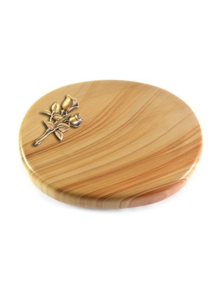 Grabstein Rondo/Woodland Rose 11 (Bronze)