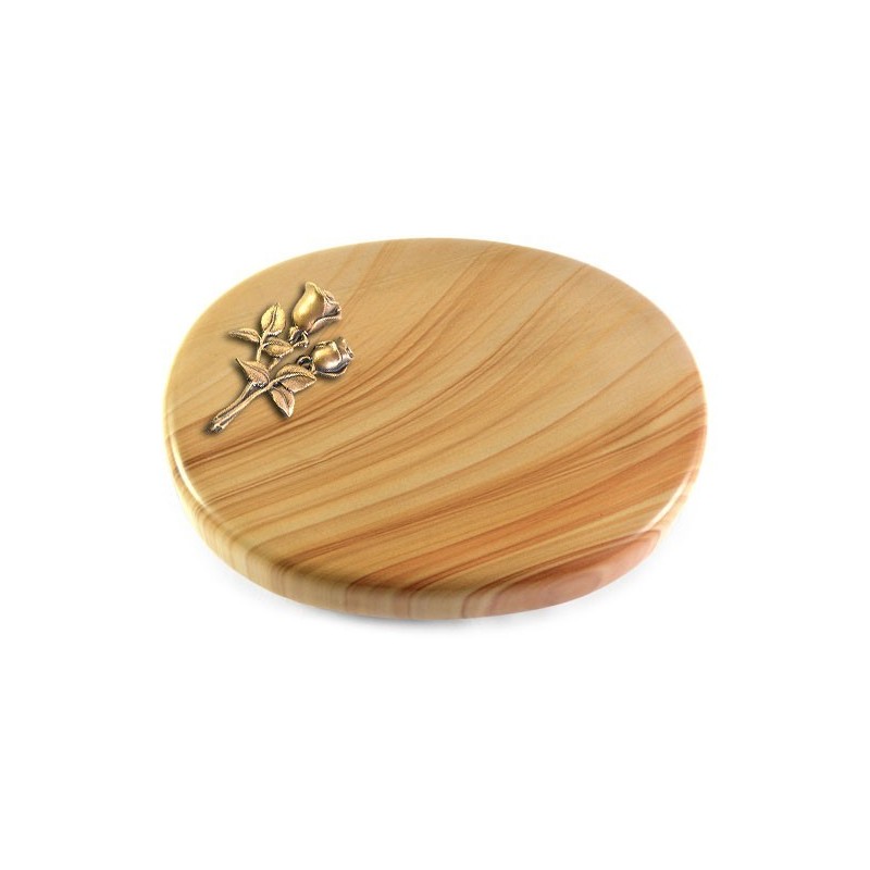Grabstein Rondo/Woodland Rose 11 (Bronze)