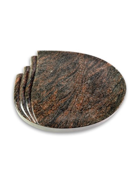 Grabstein Waves/Himalaya (ohne Ornament)