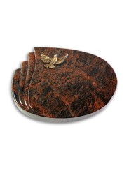 Grabstein Waves/Aruba Taube (Bronze)