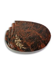 Grabstein Waves/Aruba Rose 5 (Bronze)