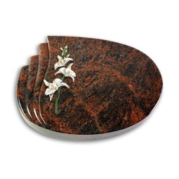 Grabstein Waves/Aruba Orchidee (Color)