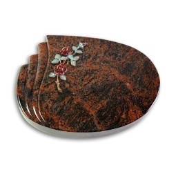 Grabstein Waves/Aruba Rose 3 (Color)