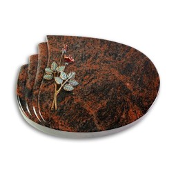 Grabstein Waves/Aruba Rose 5 (Color)