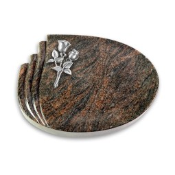 Grabstein Waves/Himalaya Rose 11 (Alu)