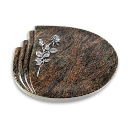 Grabstein Waves/Himalaya Rose 13 (Alu)