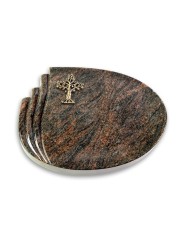 Grabstein Waves/Himalaya Baum 2 (Bronze)