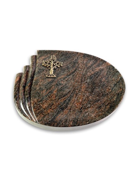 Grabstein Waves/Himalaya Baum 2 (Bronze)