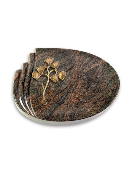 Grabstein Waves/Himalaya Gingozweig 1 (Bronze)