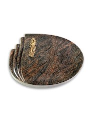 Grabstein Waves/Himalaya Maria (Bronze)