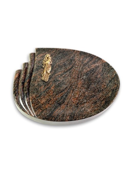 Grabstein Waves/Himalaya Maria (Bronze)