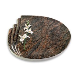 Grabstein Waves/Himalaya Orchidee (Color)