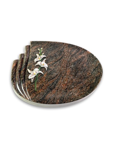 Grabstein Waves/Himalaya Orchidee (Color)