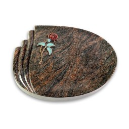 Grabstein Waves/Himalaya Rose 2 (Color)