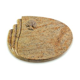 Grabstein Waves/Kashmir Baum 3 (Bronze)