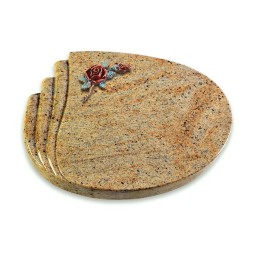 Grabstein Waves/Kashmir Rose 1 (Color)